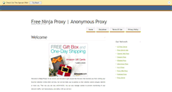 Desktop Screenshot of freeninjaproxy.info